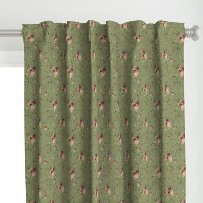 Spoonflower Bohemian Watercolor - Curtain Panel