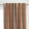 Spoonflower Boho Geometric Lines Curtain Panel