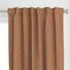 Spoonflower Boho Scales - Terra Cotta Curtain Panel