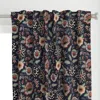 Spoonflower Bold Striped Trailing Curtain Panel