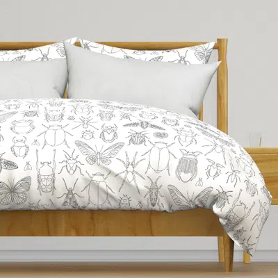 Spoonflower Bugs Coloring In Design Duvet Cover