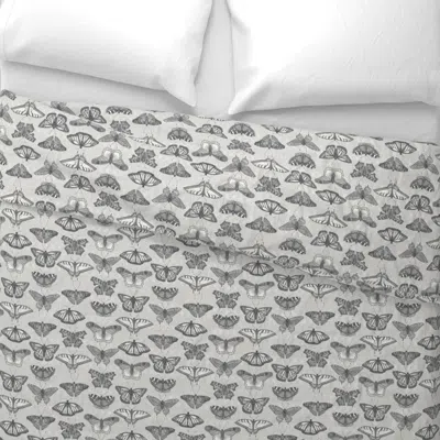 Spoonflower Butterflies Mono Small Euro Pillow Sham