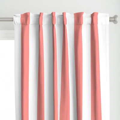 Spoonflower Cabana Stripes Mid Curtain Panel