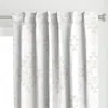 Spoonflower Cabin Diamond Threads Curtain Panel