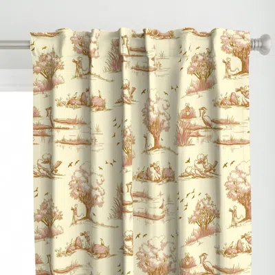 Spoonflower California Birding Cats - Curtain Panel