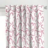 Spoonflower Candy Canes - Large Curtain Panel