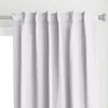 Spoonflower Candy Stripe Lilac On Curtain Panel