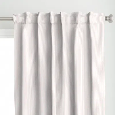 Spoonflower Candy Stripe Soft Petal Curtain Panel