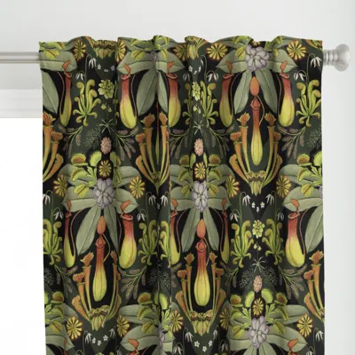 Spoonflower Carnivorous Plants - Curtain Panel