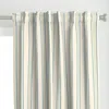 Spoonflower Carvers Walk Stripe - Curtain Panel