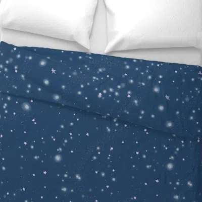 Spoonflower Celestial Drift Wide Cotton Sateen 3.5 oz 26" X 20" Standard Knife Edge