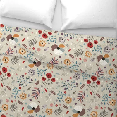 Spoonflower Chinoiserie Modern Wide Cotton Sateen 3.5 oz 26" X 20" Standard Knife Edge