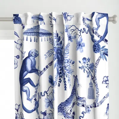 Spoonflower Chinoiserie - "whimsy" - Curtain Panel