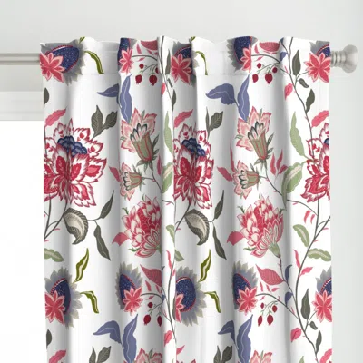Spoonflower Chintz Flow Curtain Panel