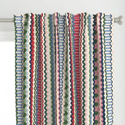 Spoonflower Christmas Holiday Curtain Panel