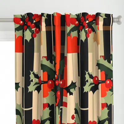Spoonflower Christmas Paper Large Curtain Panel