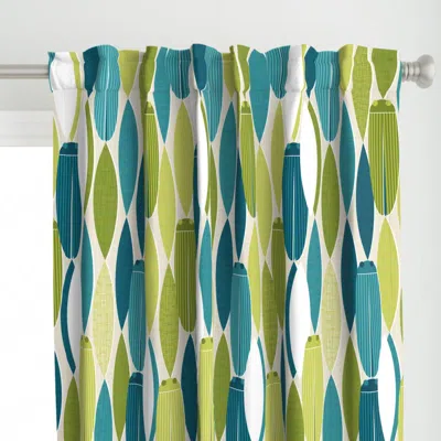 Spoonflower Cicada Song Curtain Panel