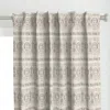 Spoonflower Cinnamon Slate Curtain Panel