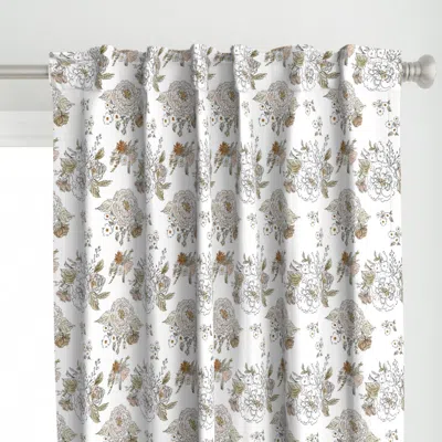 Spoonflower Clarissa Jane 9x9 Curtain Panel