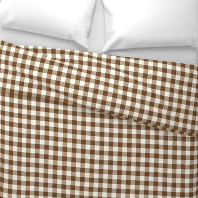 Spoonflower Classic Gingham Natural Fefdf4 Boilermaker 764d27 Wide Cotton Sateen 3.5 oz 26" X 20" Standard Knife
