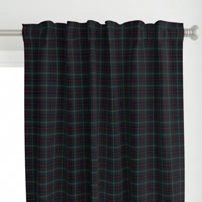 Spoonflower Classic Historian Tartan Curtain Panel