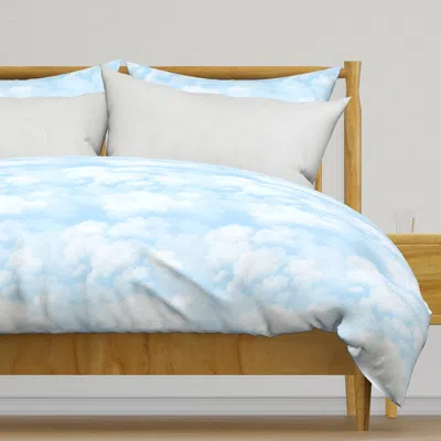 Spoonflower Clouds Clouds Clouds Duvet Cover