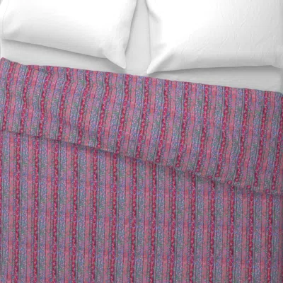 Spoonflower Colorfest Stripes At Play Euro Pillow Sham