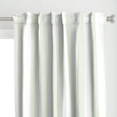Spoonflower Colossal Stripe Faded Curtain Panel
