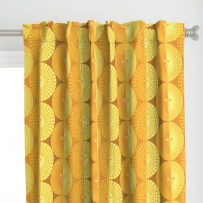 Spoonflower Come Rain Or Shine Curtain Panel
