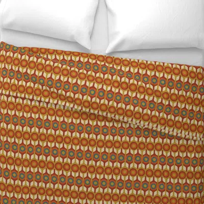 Spoonflower Cool Disco Platters - Small Wide Cotton Sateen 3.5 oz 26" X 20" Standard Knife Edge