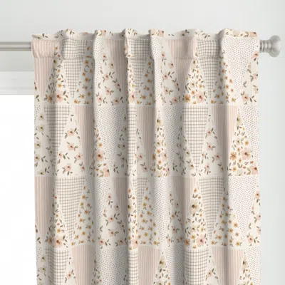Spoonflower Country Garden - Party - Curtain Panel