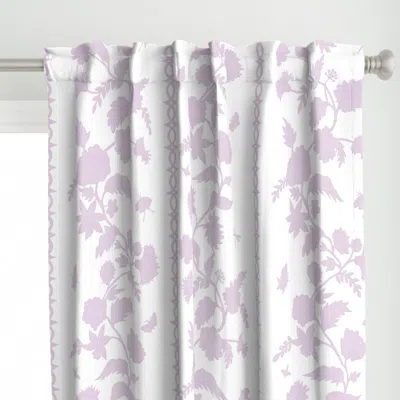 Spoonflower Courtney Block Print Curtain Panel