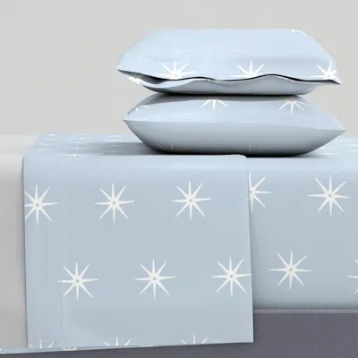 Spoonflower Custom Large Deana 1 Stars Full Sheet Set
