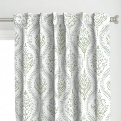 Spoonflower Custom Large Monticello Curtain Panel