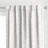 Spoonflower Custom Libby Stripe Pale Curtain Panel