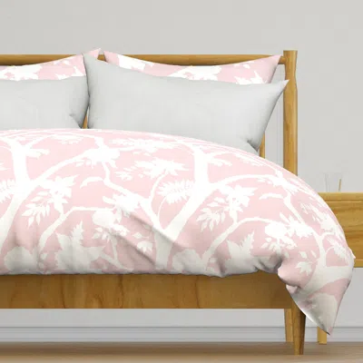 Spoonflower Custom Malia White Branch Duvet Cover