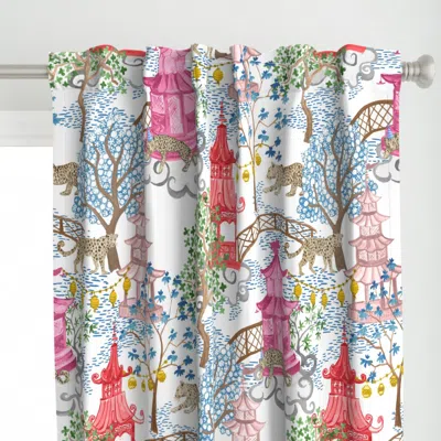 Spoonflower Custom Ruth Party Curtain Panel