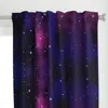 Spoonflower Deep Stars Universe Curtain Panel