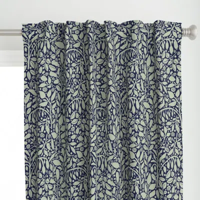 Spoonflower Dense Hand Drawn Curtain Panel