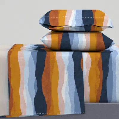 Spoonflower Desert Landscape Queen Sheet Set