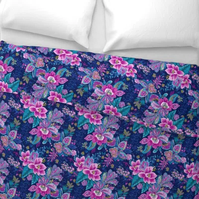 Spoonflower Devina Lily - Esme Marigold King Pillow Sham
