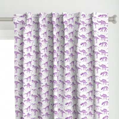 Spoonflower Dinosaur Curtain Panel