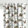Spoonflower Dinosaur Round- Up Curtain Panel