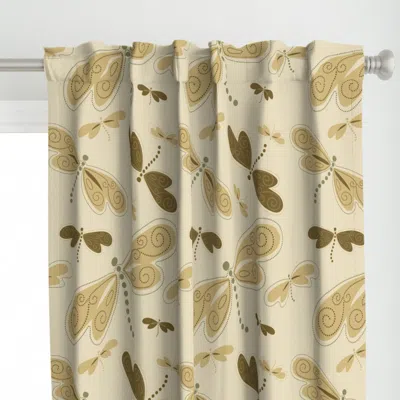 Spoonflower Dragonflies 3 Curtain Panel