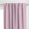 Spoonflower Drawn Small Double Line Curtain Panel