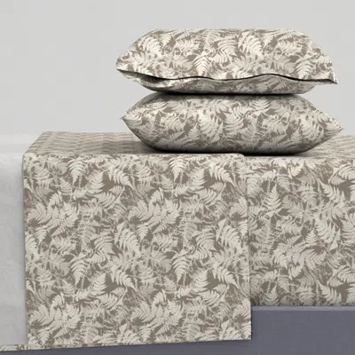 Spoonflower Dust On Her Legacy - Fern King Sheet Set