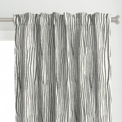 Spoonflower Earthy Boho Expressive Curtain Panel