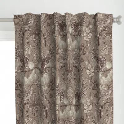 Spoonflower East Fork Fig And Curtain Panel