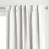 Spoonflower Eggshell Linen Curtain Panel