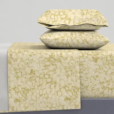 Spoonflower Elysium - Gold King Sheet Set